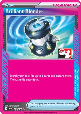 Brilliant Blender - 164/191 card from Prize Pack Series Cards