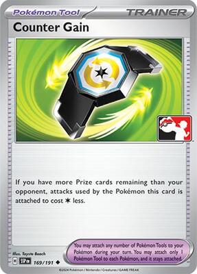 Counter Gain - 169/191 card from Prize Pack Series Cards