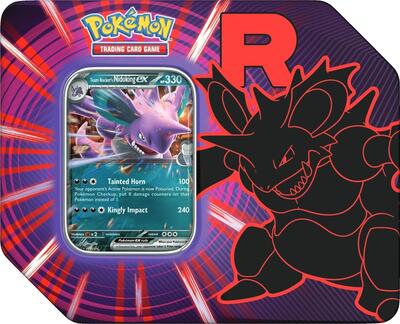 Team Rocket Tin [Team Rocket's Nidoking ex] card from Miscellaneous Cards & Products