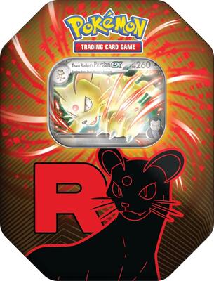 Team Rocket Tin [Team Rocket's Persian ex] (International Version) card from Miscellaneous Cards & Products