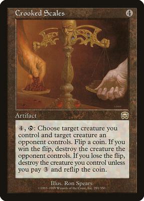 Crooked Scales card from Mercadian Masques