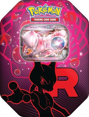 Team Rocket Tin [Team Rocket's Mewtwo ex] (International Version) card from Miscellaneous Cards & Products