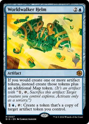 Worldwalker Helm card from Promo Pack: Edge of Eternities