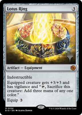 Lotus Ring card from Promo Pack: Edge of Eternities