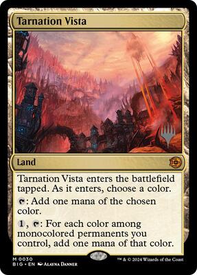 Tarnation Vista card from Promo Pack: Edge of Eternities