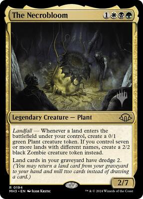 The Necrobloom card from Promo Pack: Edge of Eternities