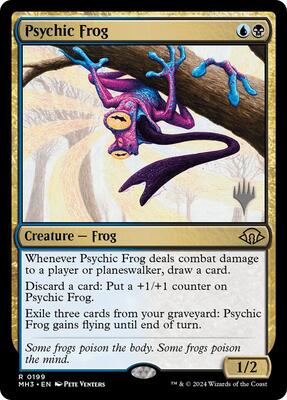 Psychic Frog card from Promo Pack: Edge of Eternities