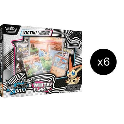 Unova Victini Illustration Collection Case card from SV: Black Bolt