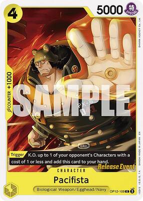 Pacifista card from Legacy of the Master Release Event Cards