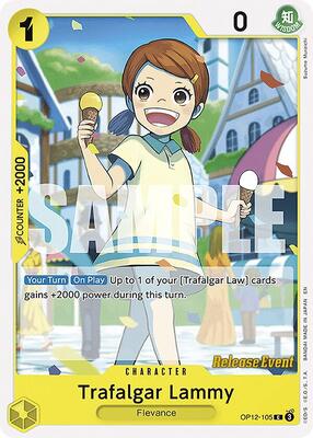Trafalgar Lammy card from Legacy of the Master Release Event Cards