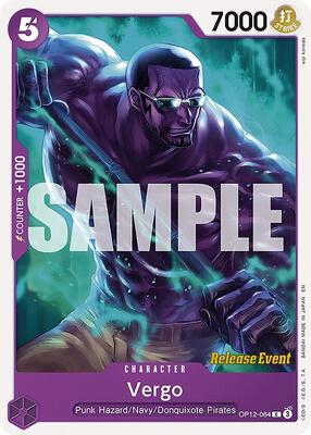 Vergo card from Legacy of the Master Release Event Cards