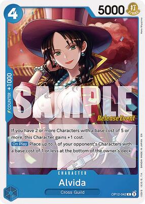 Alvida card from Legacy of the Master Release Event Cards