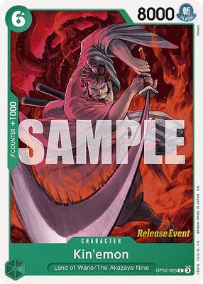 Kin'emon card from Legacy of the Master Release Event Cards