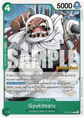 Gyukimaru card from Legacy of the Master Release Event Cards
