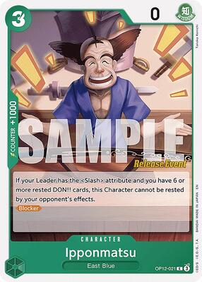 Ipponmatsu card from Legacy of the Master Release Event Cards