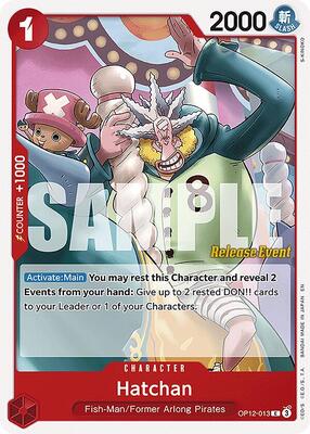 Hatchan card from Legacy of the Master Release Event Cards