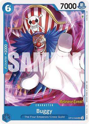 Buggy (049) card from Legacy of the Master Release Event Cards