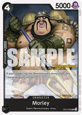 Morley card from Legacy of the Master Release Event Cards