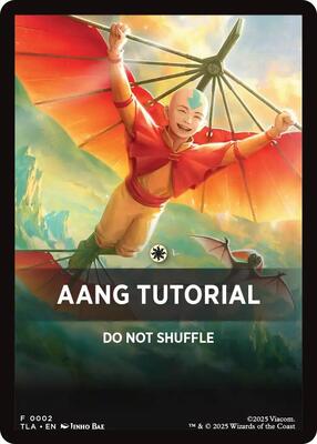 Aang Tutorial Theme Card card from Avatar: The Last Airbender