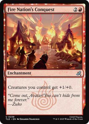 Fire Nation's Conquest (0239) card from Avatar: The Last Airbender: Eternal-Legal