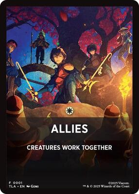 Allies Theme Card card from Avatar: The Last Airbender