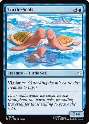 Turtle-Seals card from Avatar: The Last Airbender: Eternal-Legal