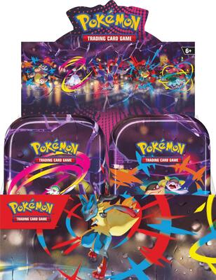Mega Heroes Mini Tin Display card from ME01: Mega Evolution