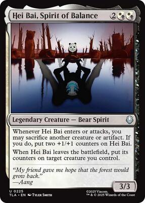 Hei Bai, Spirit of Balance card from Avatar: The Last Airbender