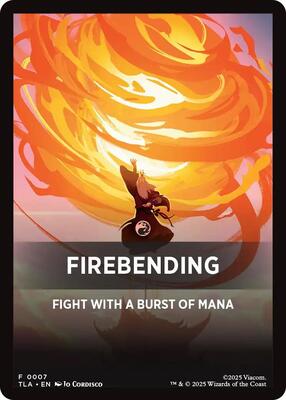 Firebending Theme Card (0007) card from Avatar: The Last Airbender