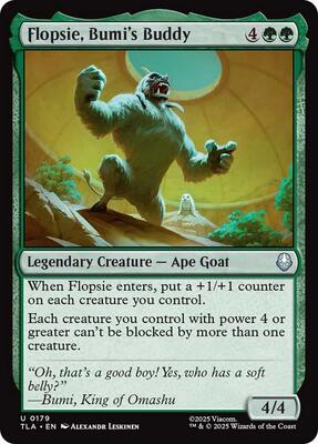 Flopsie, Bumi's Buddy card from Avatar: The Last Airbender