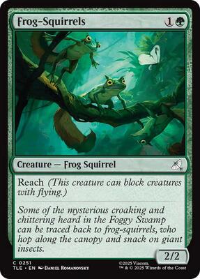 Frog-Squirrels card from Avatar: The Last Airbender: Eternal-Legal