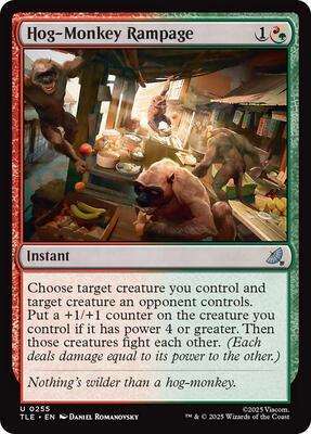 Hog-Monkey Rampage card from Avatar: The Last Airbender: Eternal-Legal