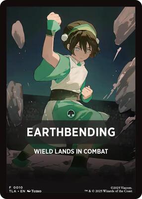 Earthbending Theme Card (0010) card from Avatar: The Last Airbender