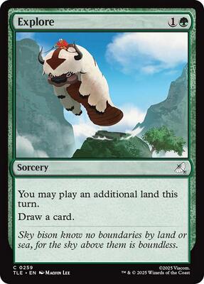 Explore card from Avatar: The Last Airbender: Eternal-Legal