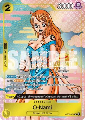 O-Nami (CS 25-26 Event Pack) card from One Piece Promotion Cards