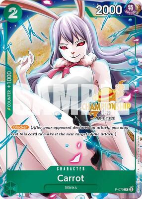 Carrot (CS 25-26 Event Pack) card from One Piece Promotion Cards