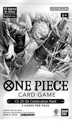 CS 25-26 Celebration Pack card from One Piece Promotion Cards