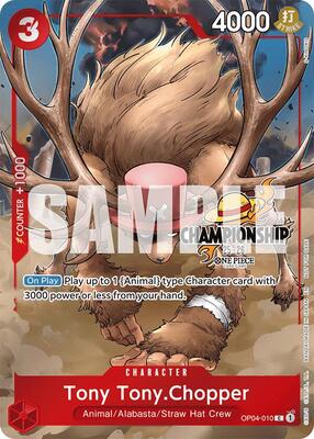 Tony Tony.Chopper (CS 25-26 Celebration Pack) card from One Piece Promotion Cards