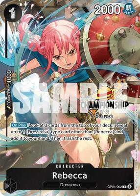 Rebecca (CS 25-26 Celebration Pack) card from One Piece Promotion Cards