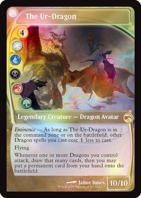 The Ur-Dragon (Future Sight) card from MagicFest Cards