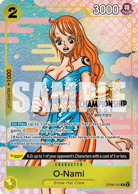 O-Nami (CS 25-26 Event Pack Finalist Ver.) card from One Piece Promotion Cards