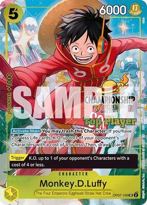 Monkey.D.Luffy (CS 25-26 Top Player Pack) card from One Piece Promotion Cards