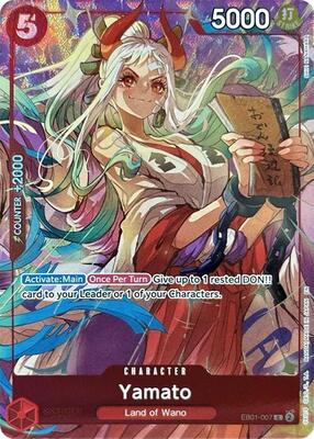 Yamato (Premium Card Collection -Best Selection Vol. 4-) card from One Piece Promotion Cards