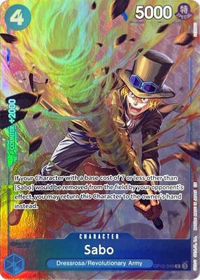 Sabo (Premium Card Collection -Best Selection Vol. 4-) card from One Piece Promotion Cards