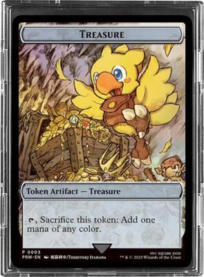 Treasure Token (Metal Promo) card from WPN & Gateway Promos