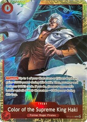 Color of the Supreme King Haki (Premium Card Collection -6 assort vol.1-) card from One Piece Promotion Cards