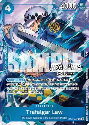 Trafalgar Law (Online Regional Participation Pack 2025 Vol.2) card from One Piece Promotion Cards