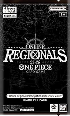 Online Regional Participation Pack 2025 Vol.2 card from One Piece Promotion Cards