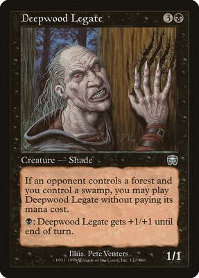 Deepwood Legate card from Mercadian Masques