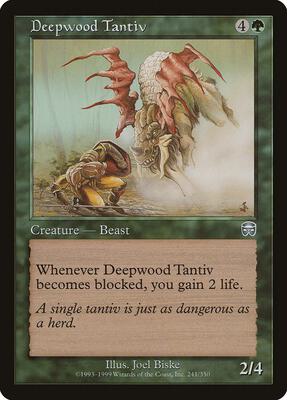 Deepwood Tantiv card from Mercadian Masques
